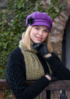 Ladies Mucros Newsboy | Purple