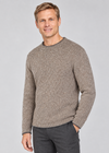 Roundstone Cashmere Blend Sweater - Rocky Ground | Irelandseye Knitwear