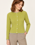 IrelandsEye Killiney Cardigan | Green Apple