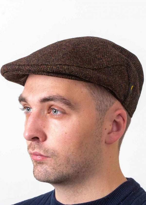 Whiskey Flat Cap | 100% Pure New Wool | Irish Made