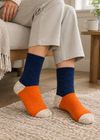 Woman wearing socks