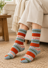 Woman wearing the socks