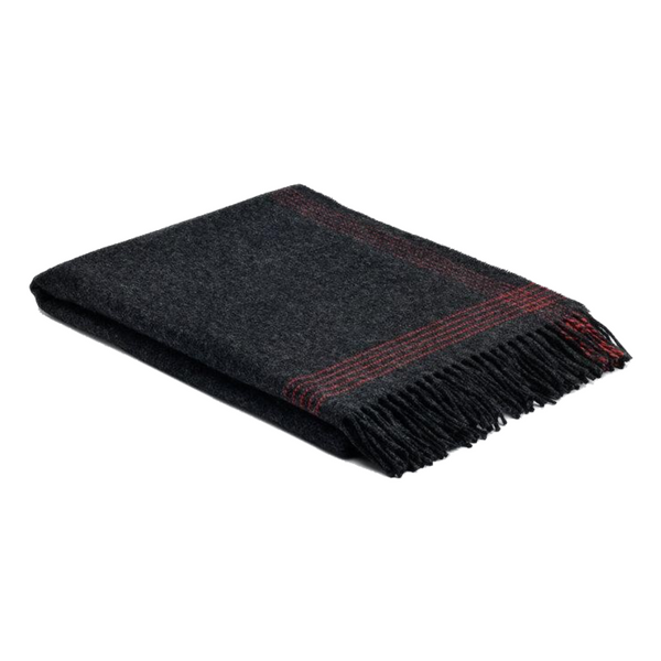 McNutt Cashmere Charcoal Paradise Throw
