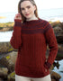 Aran Fairisle Sweater | Sienna