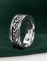 Gents Celtic Silver Band