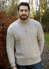 Inis Mor Aran Sweater | Oatmeal