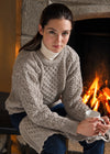 Inis Mor Aran Sweater - Oatmeal