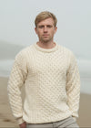 Aran Natural Merino Wool Sweater