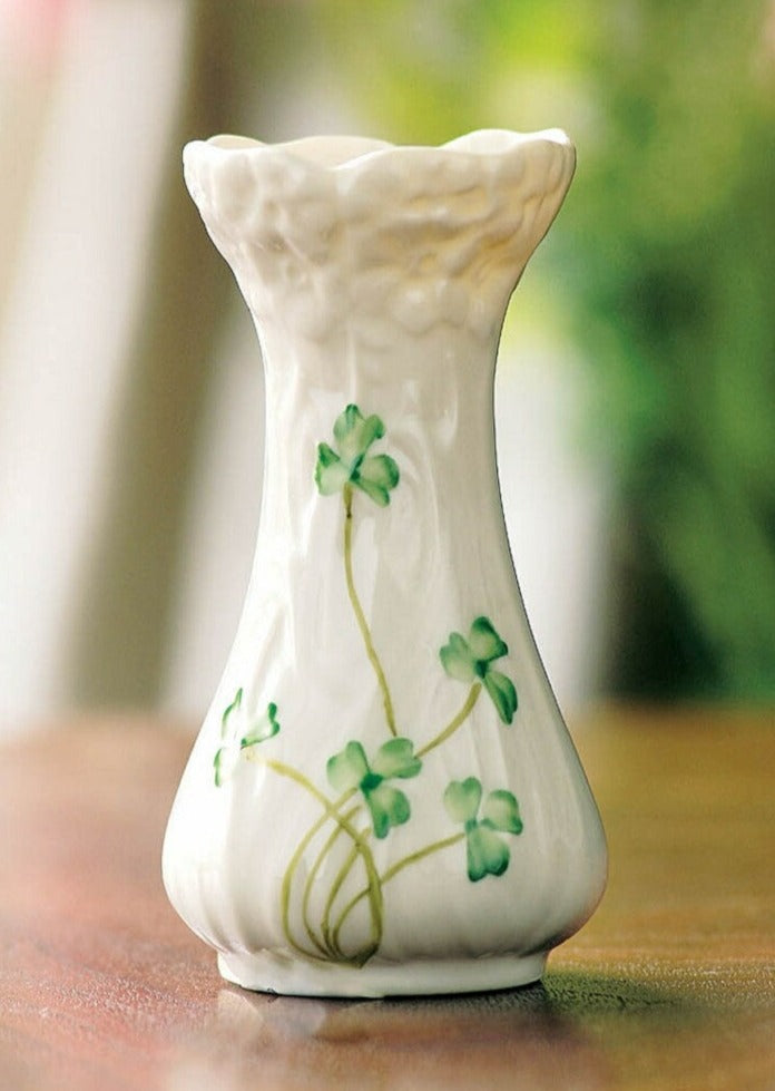 Belleek Classic Daisy Toy Spill Vase