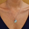 Wave Necklace With Swarovski® Crystals