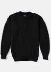 Aran Woollen Mills Men's Charcoal Sweater