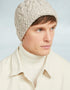 Merino Wool Oatmeal Aran Hat
