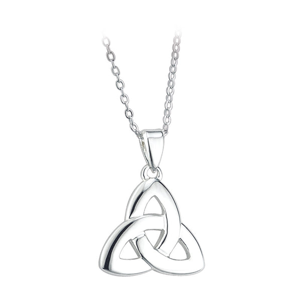Silver Plated Trinity Knot Pendant