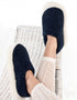 Sheep by the Sea Slippers | Navy