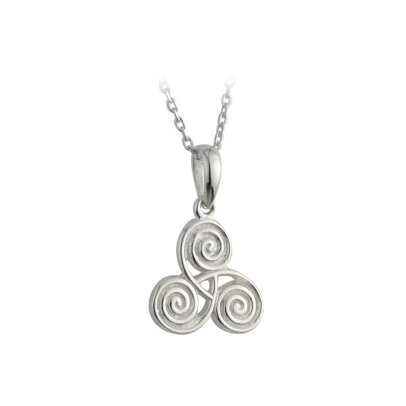 Sterling Silver Small Celtic Spiral 