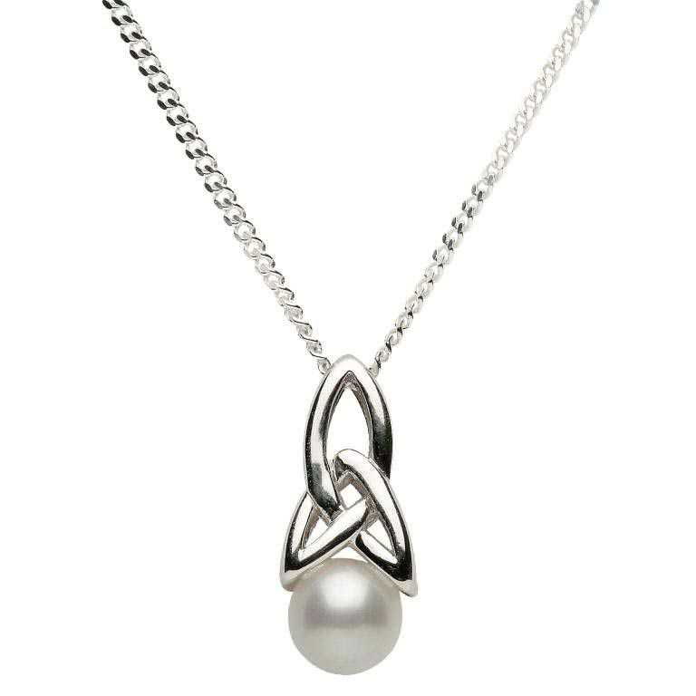 Pearl Celtic Necklace