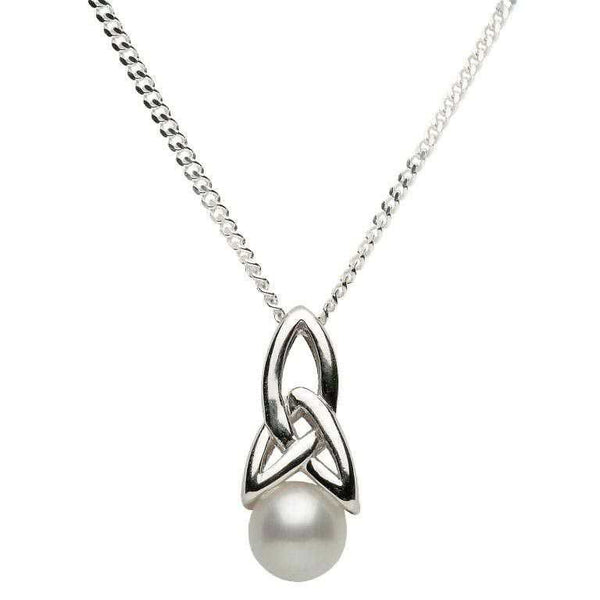Pearl Celtic Necklace