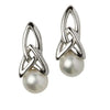 Celtic Pearl Earrings