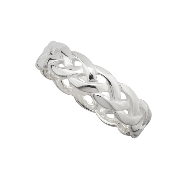 Ladies Silver Celtic Knot Ring