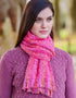 Mucros Mohair Pink Scarf