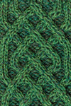 Aran Merino Wool Irish Green Blanket - Skellig Gift Store