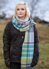 Foxford Lambswool Check Scarf