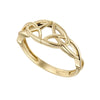 9K Gold Celtic Knot Ring