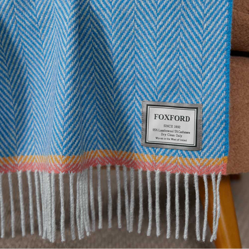 Foxford Rug Foxford Slaney Cashmere Lambswool Throw
