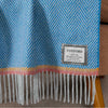 Foxford Slaney Cashmere And Lambswool Throw