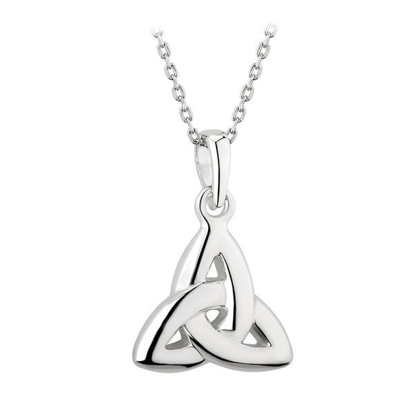 Double Sided Trinity Knot Necklace