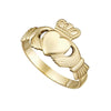 10K Gold Claddagh Ring