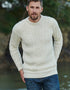 Aran Supersoft Men's Sweater | Natural