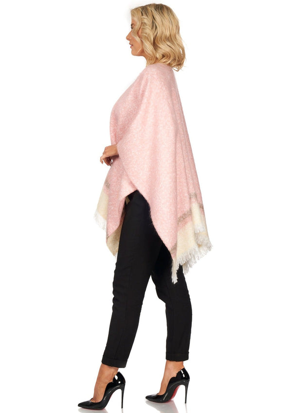 Jimmy Hourihan Powder Pink Shawl in Luxurious Mohair Blend