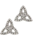 Swarovski Crystal Trinity Knot Earrings