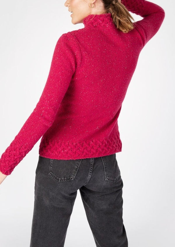 Bramble Berry Trellis Aran Sweater