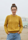 IrelandsEye Aran Sweater | Sunflower
