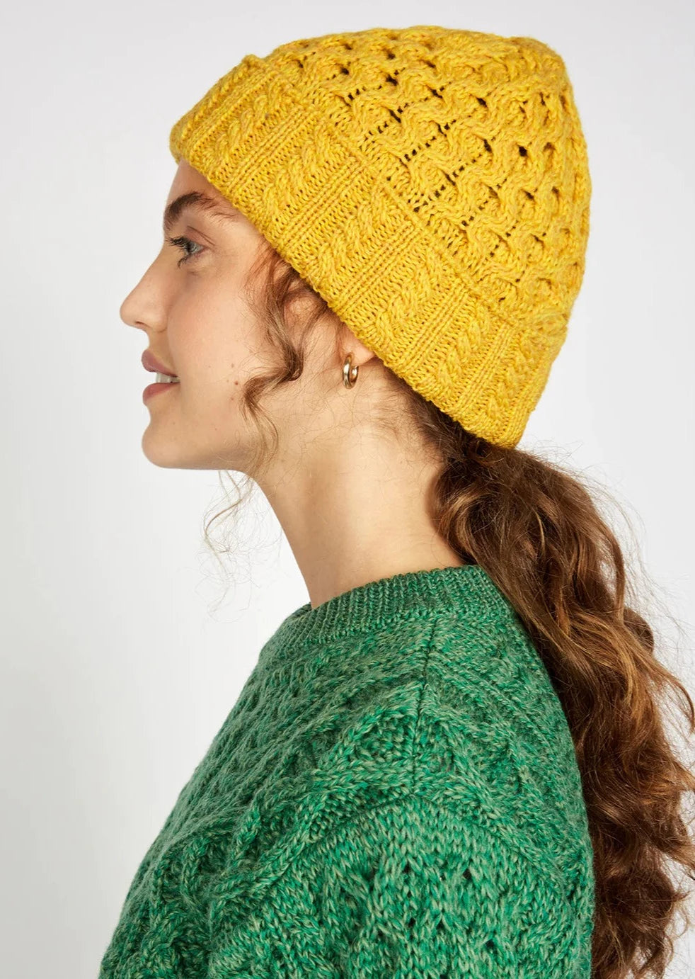 Aran Hat | Sunflower