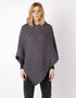 IrelandsEye Poncho | Steel Marl