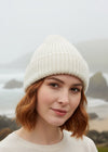 Natural Chunky Knit Aran Hat