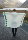 Aran Irish Shamrock Blanket 