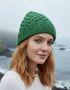 Aran Hat | Green Marl