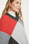 Salthill Aran Poncho *Clearance*