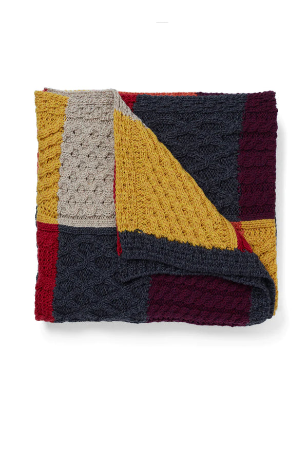Aran Intarsia Blanket | 837