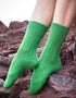 Apple Green Luxury Cashmere Blend Irish Socks