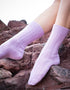 Pink Luxury Cashmere Blend Irish Socks