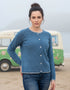 IrelandsEye Women's Killiney Cardigan | Harbour Blue