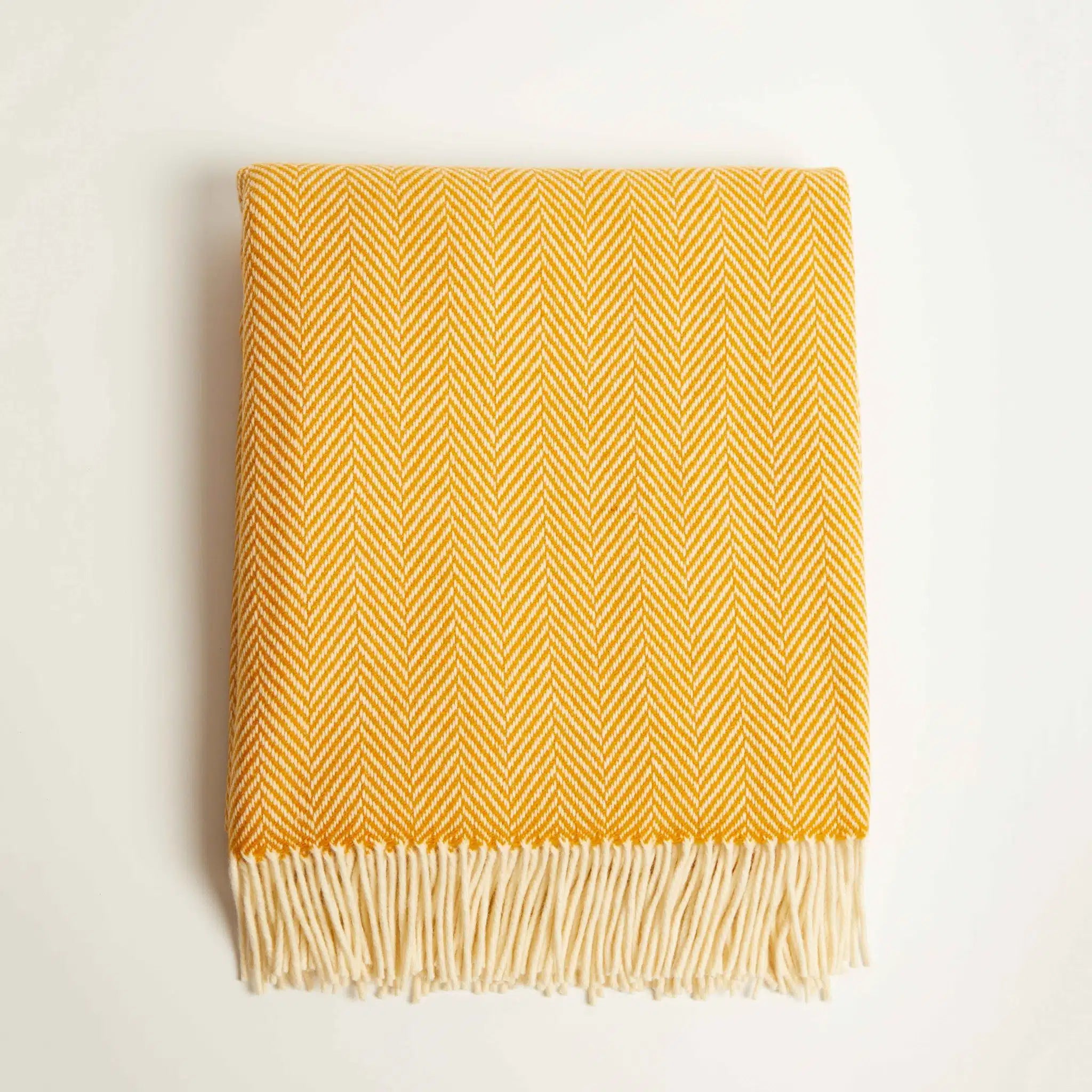 Foxford Innisfree Cashmere And Wool Throw