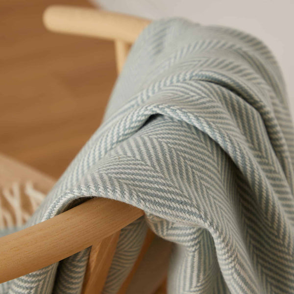 Foxford Achill Cashmere And Wool Throw