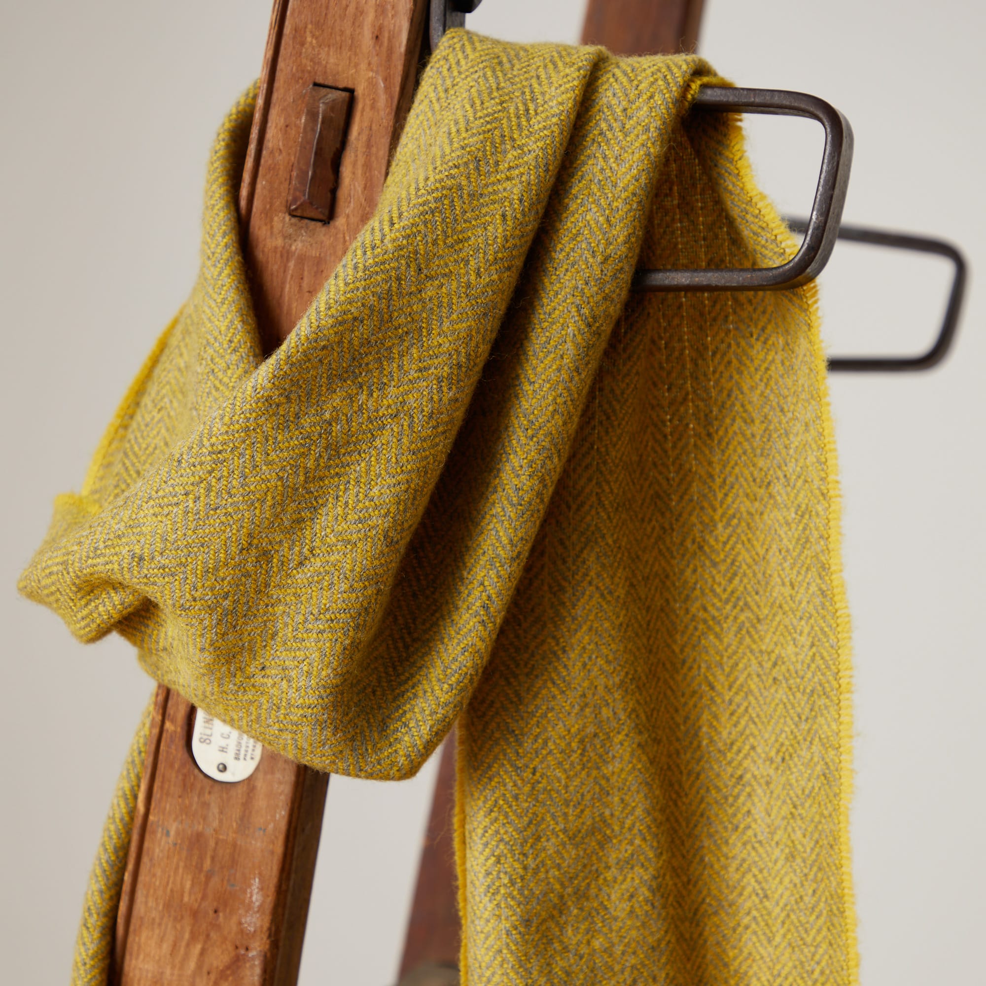 Foxford Gold Lambswool Scarf
