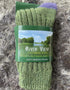 Green Irish Merino Wool Socks | Women's